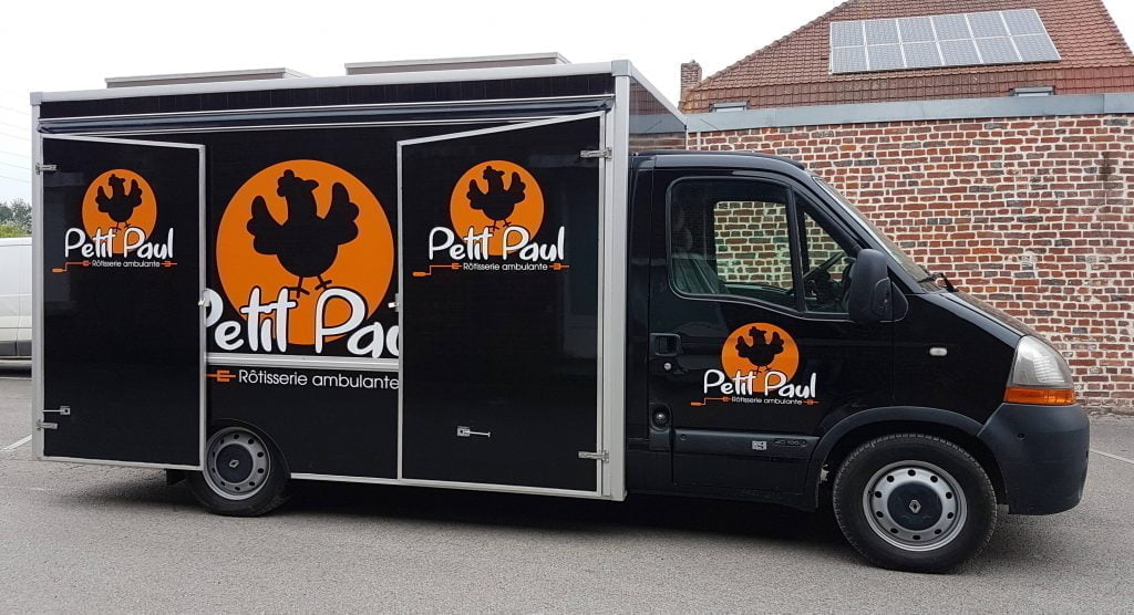 Camion rôtisserie Renault Master d’occasion